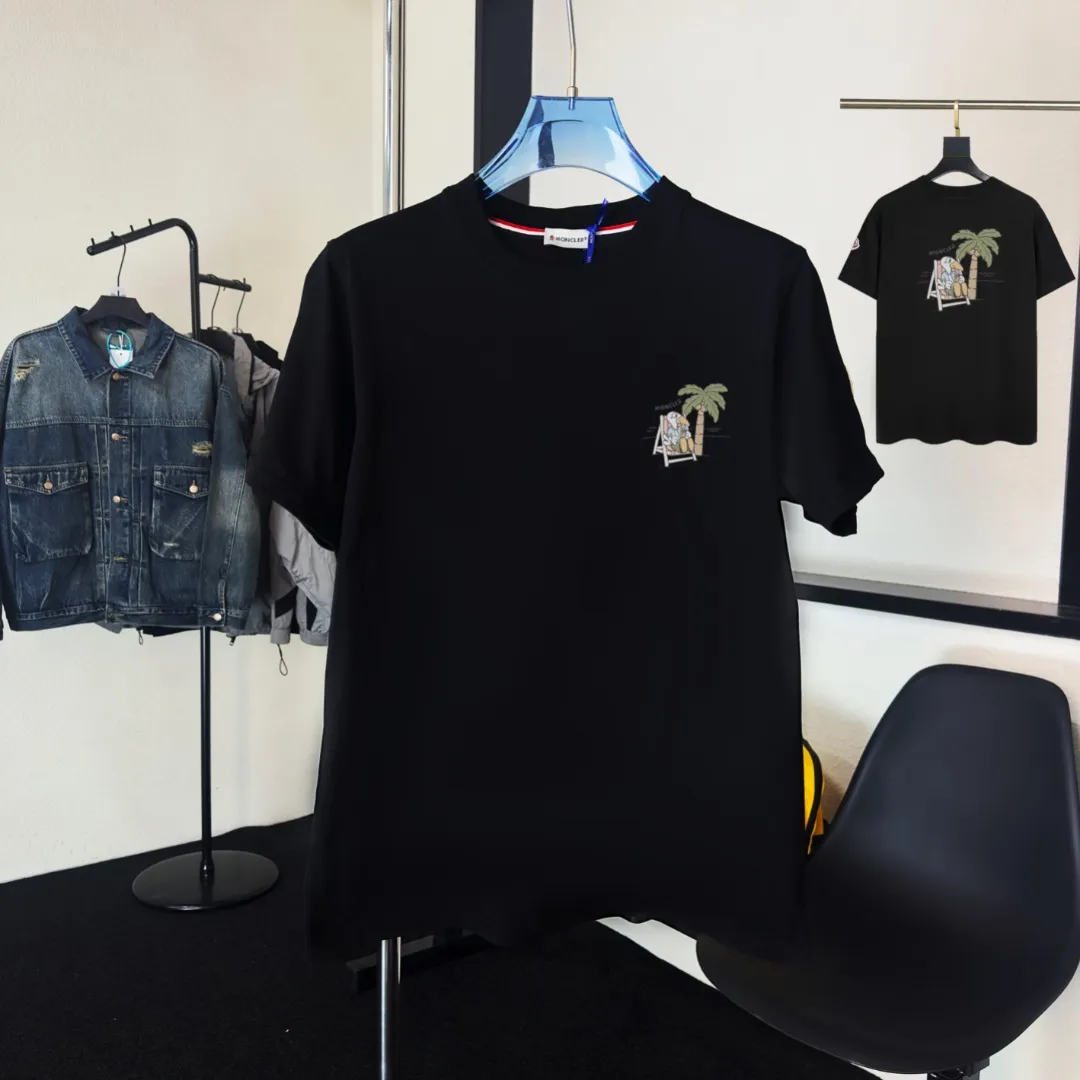 P80💰《Moncler~ 》 2026New Arrival Quality T ， , Versatile Quality ！ ‼ 32 250G ‼ ， ， ， ， T 🤪 Sizes：S-M-L-XL-2XL ：Black，White， Same Style
